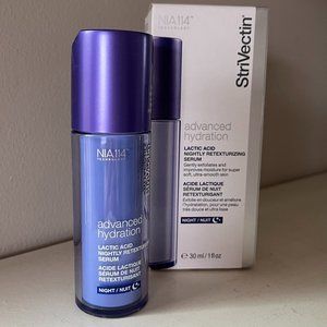 NEW! Strivectin Advanced Hydration Lactic Acid Nightly Serum